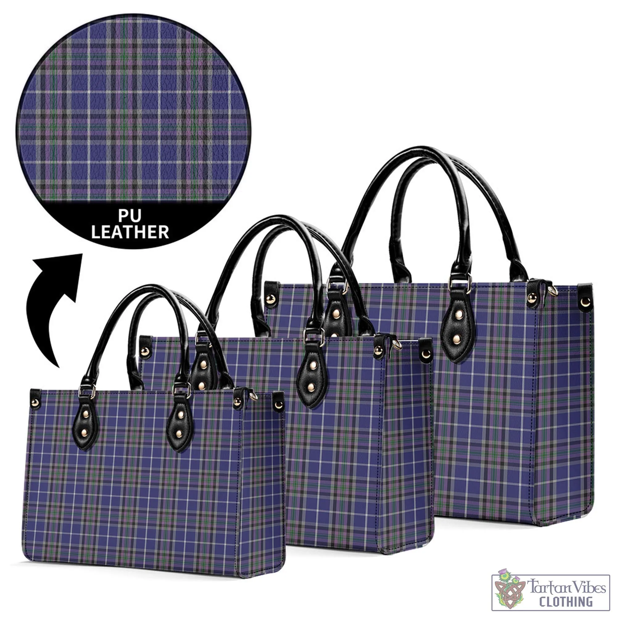 Alexander of Menstry Tartan Luxury Leather Handbags