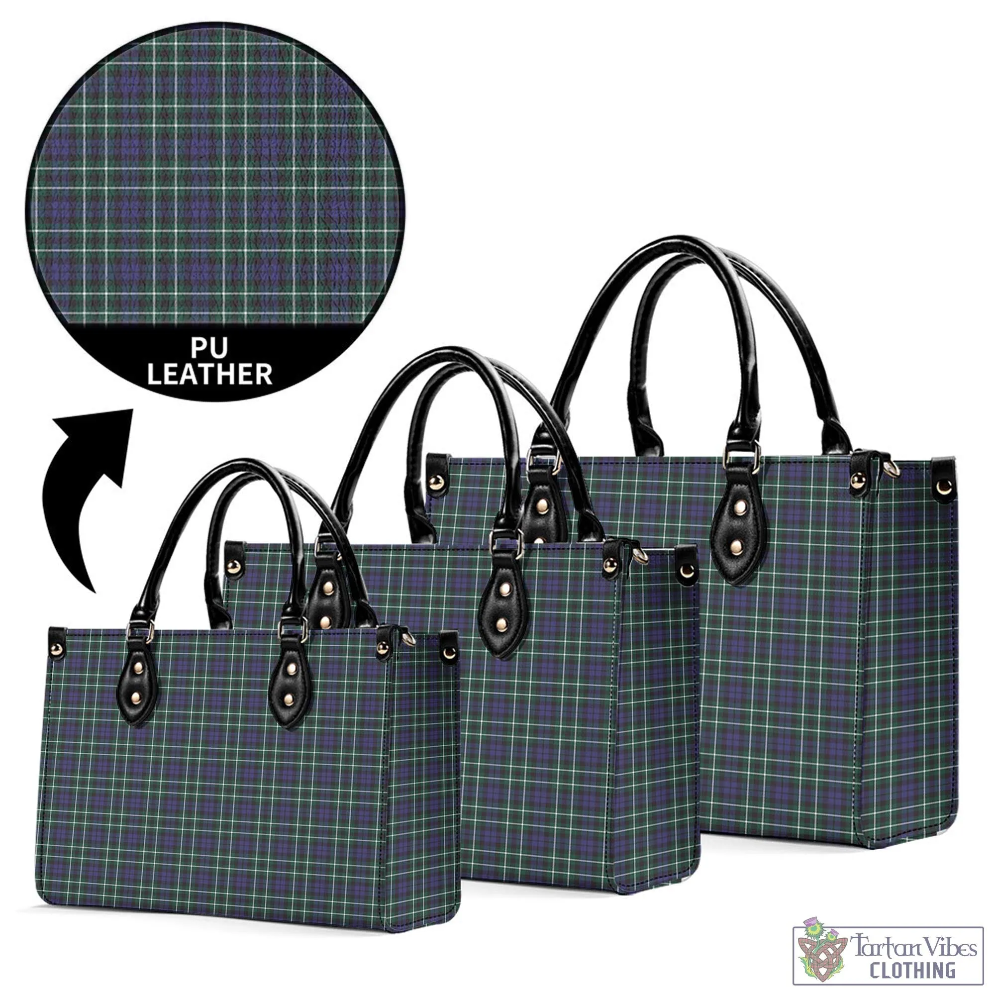 Allardice Tartan Luxury Leather Handbags