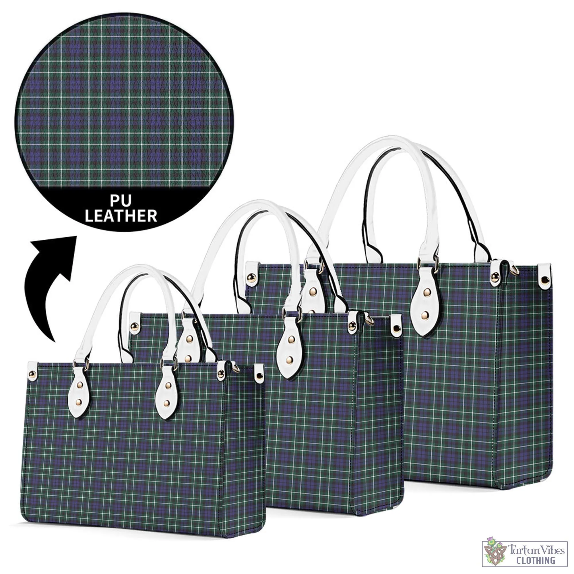 Allardice Tartan Luxury Leather Handbags
