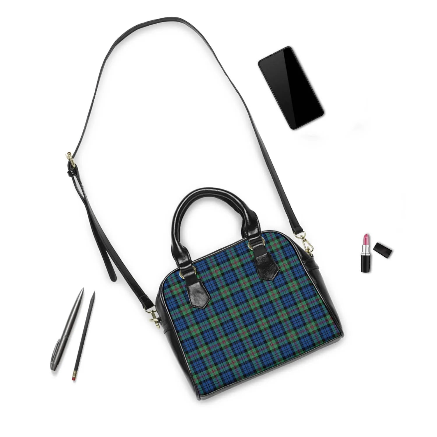 Baird Ancient Tartan Shoulder Handbags