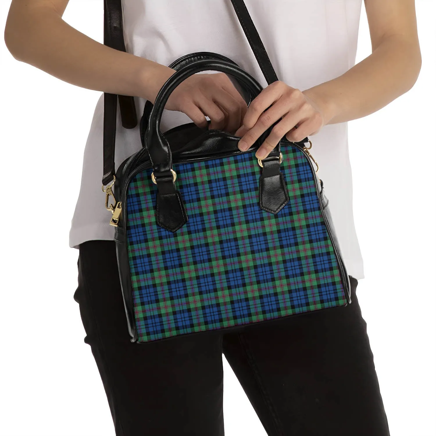 Baird Ancient Tartan Shoulder Handbags