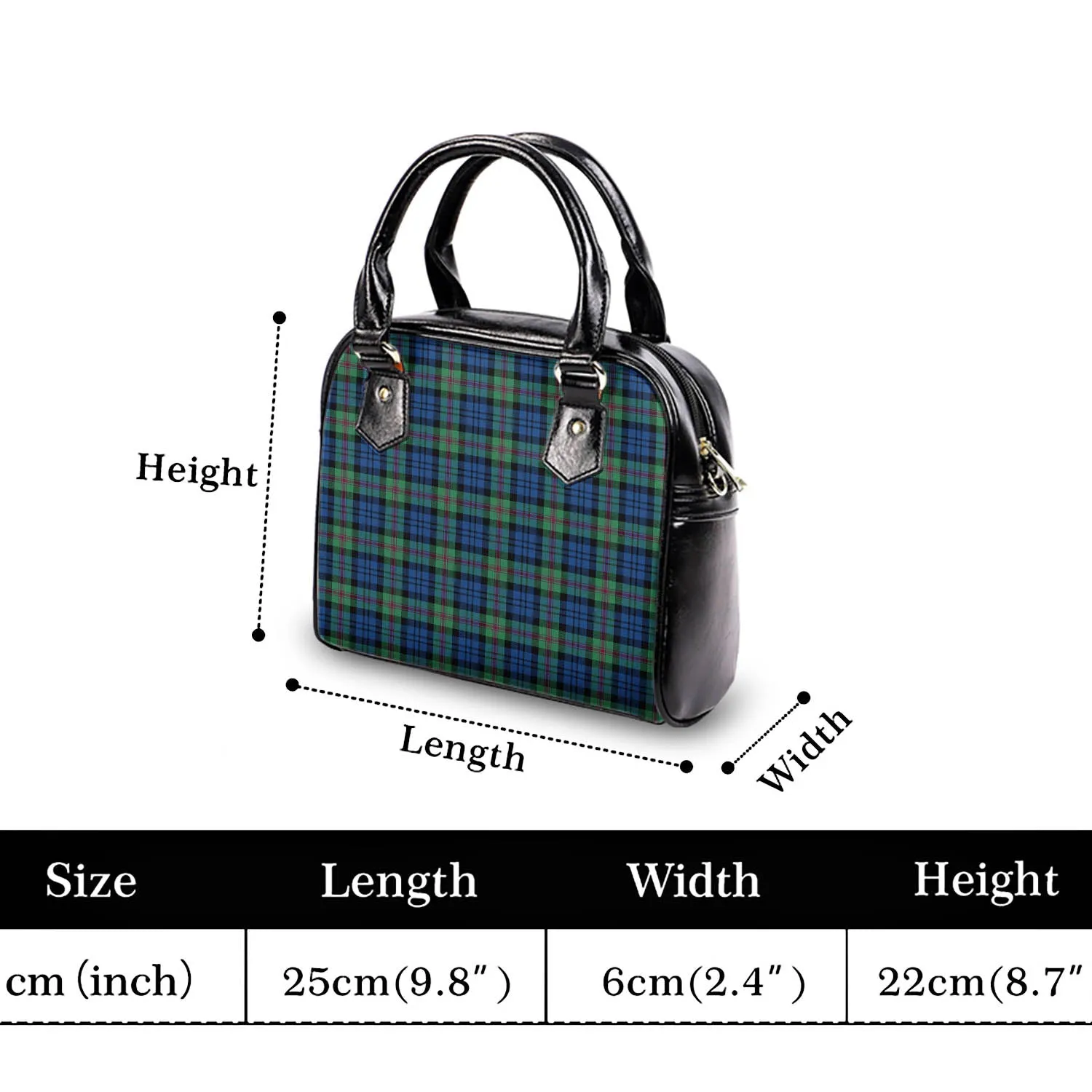 Baird Ancient Tartan Shoulder Handbags