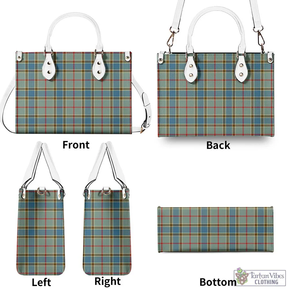 Balfour Blue Tartan Luxury Leather Handbags
