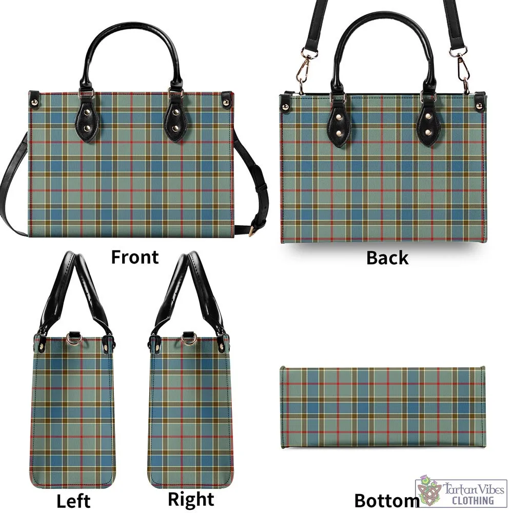 Balfour Blue Tartan Luxury Leather Handbags