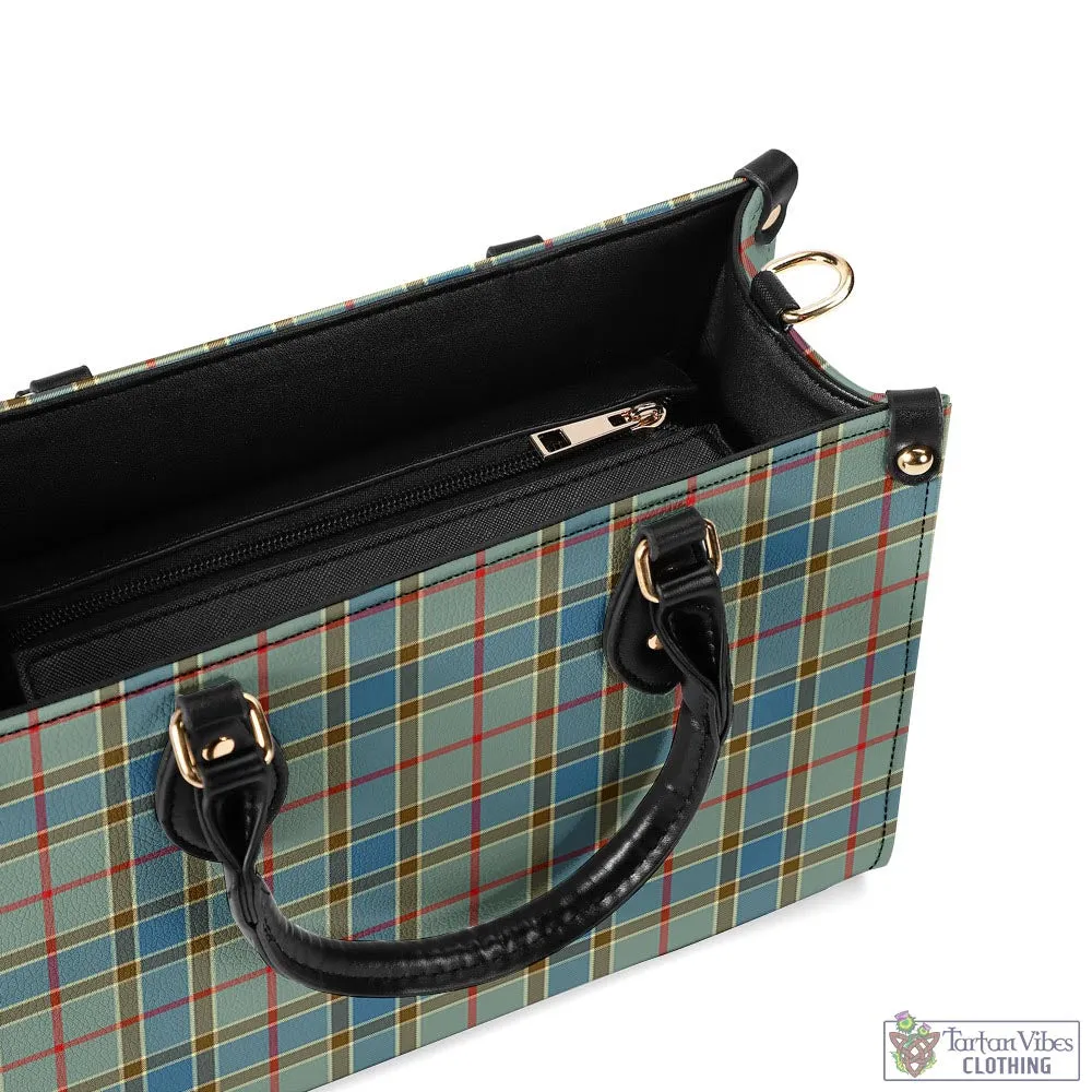Balfour Blue Tartan Luxury Leather Handbags