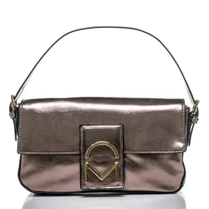 Bewitched Baguette Handbag - Solid Dark Silver
