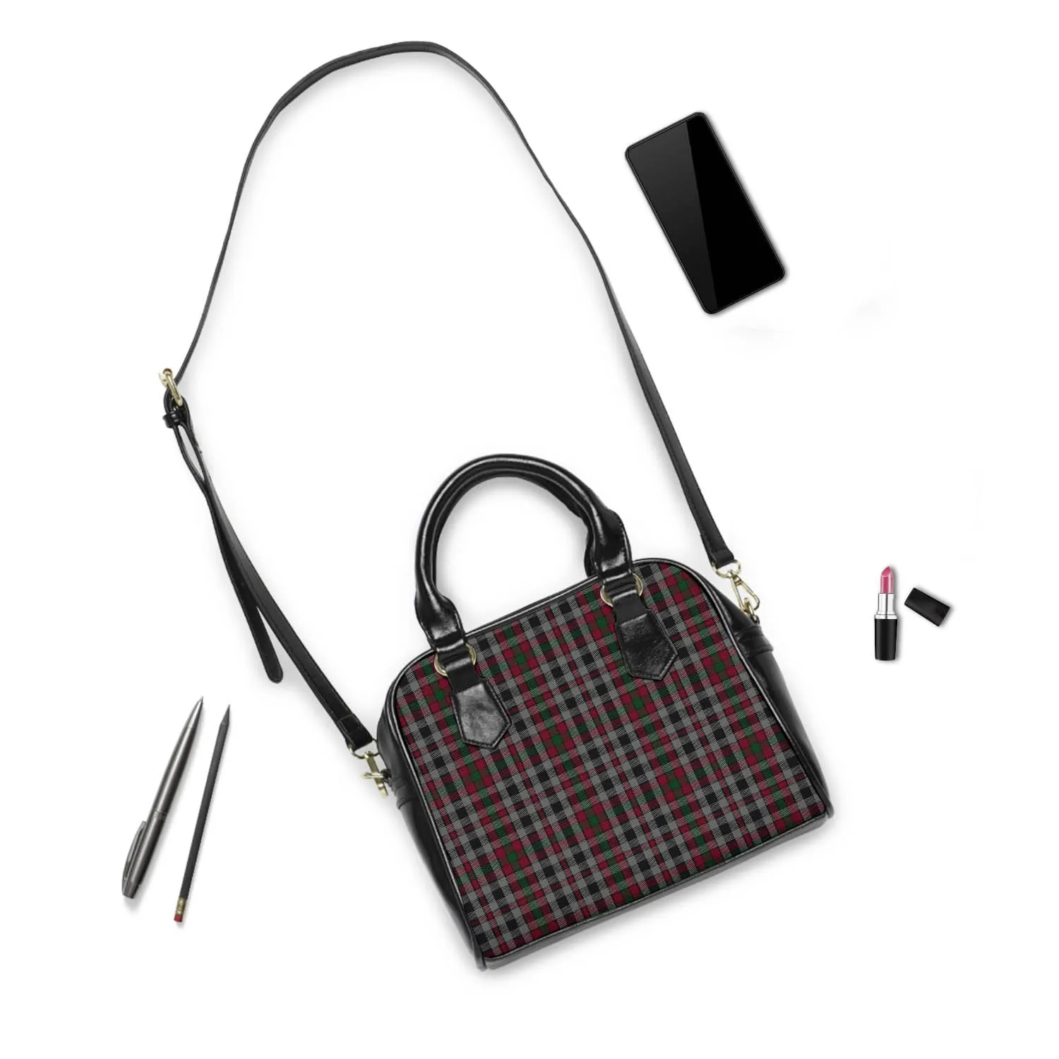 Borthwick Tartan Shoulder Handbags
