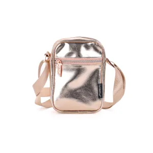 Brick Bag | Kids Crossbody | METALLIC Rose Gold
