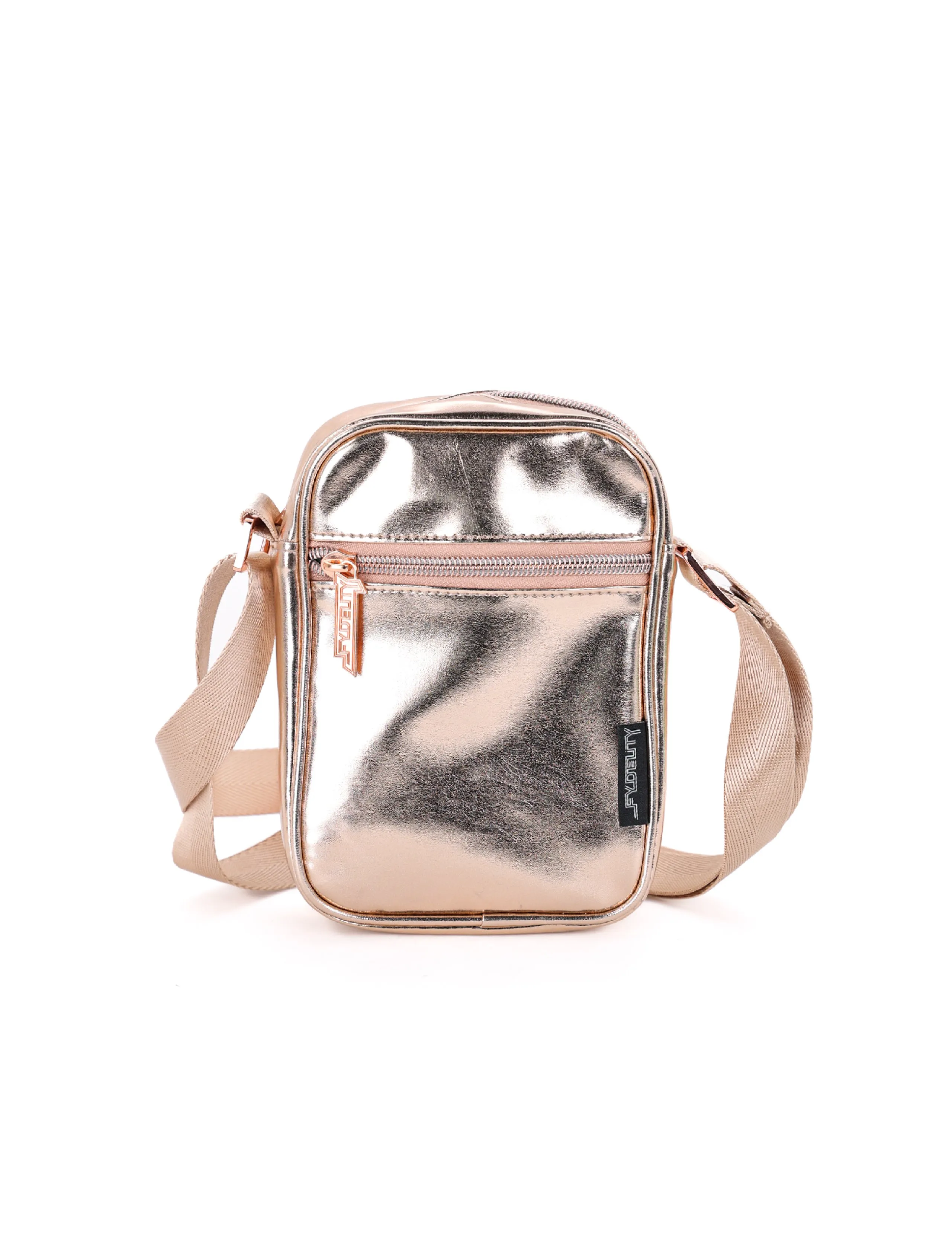 Brick Bag | Kids Crossbody | METALLIC Rose Gold