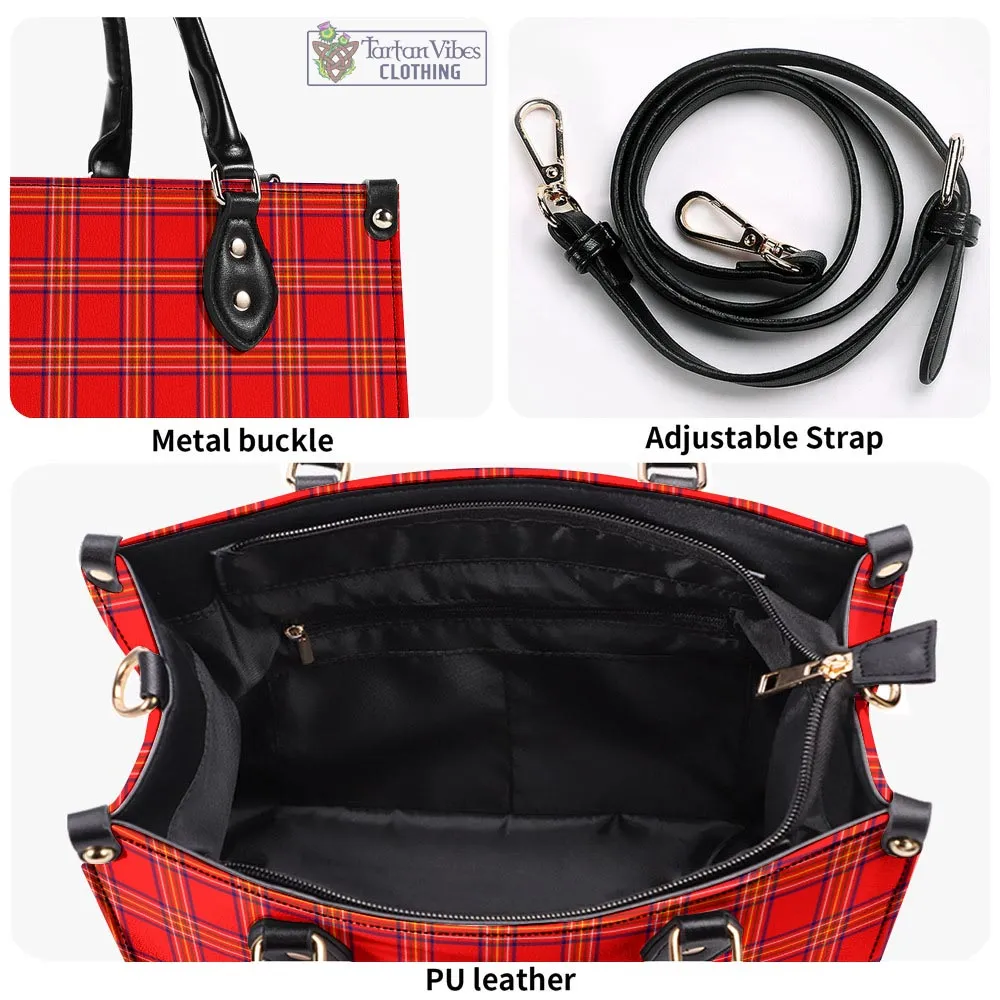 Burnett Modern Tartan Luxury Leather Handbags