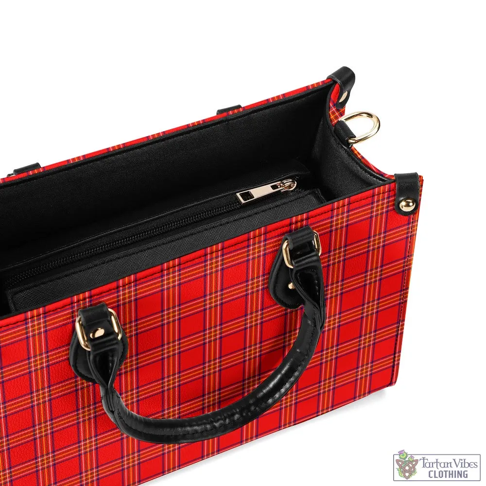 Burnett Modern Tartan Luxury Leather Handbags