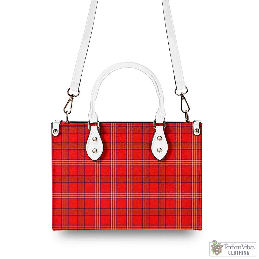 Burnett Modern Tartan Luxury Leather Handbags