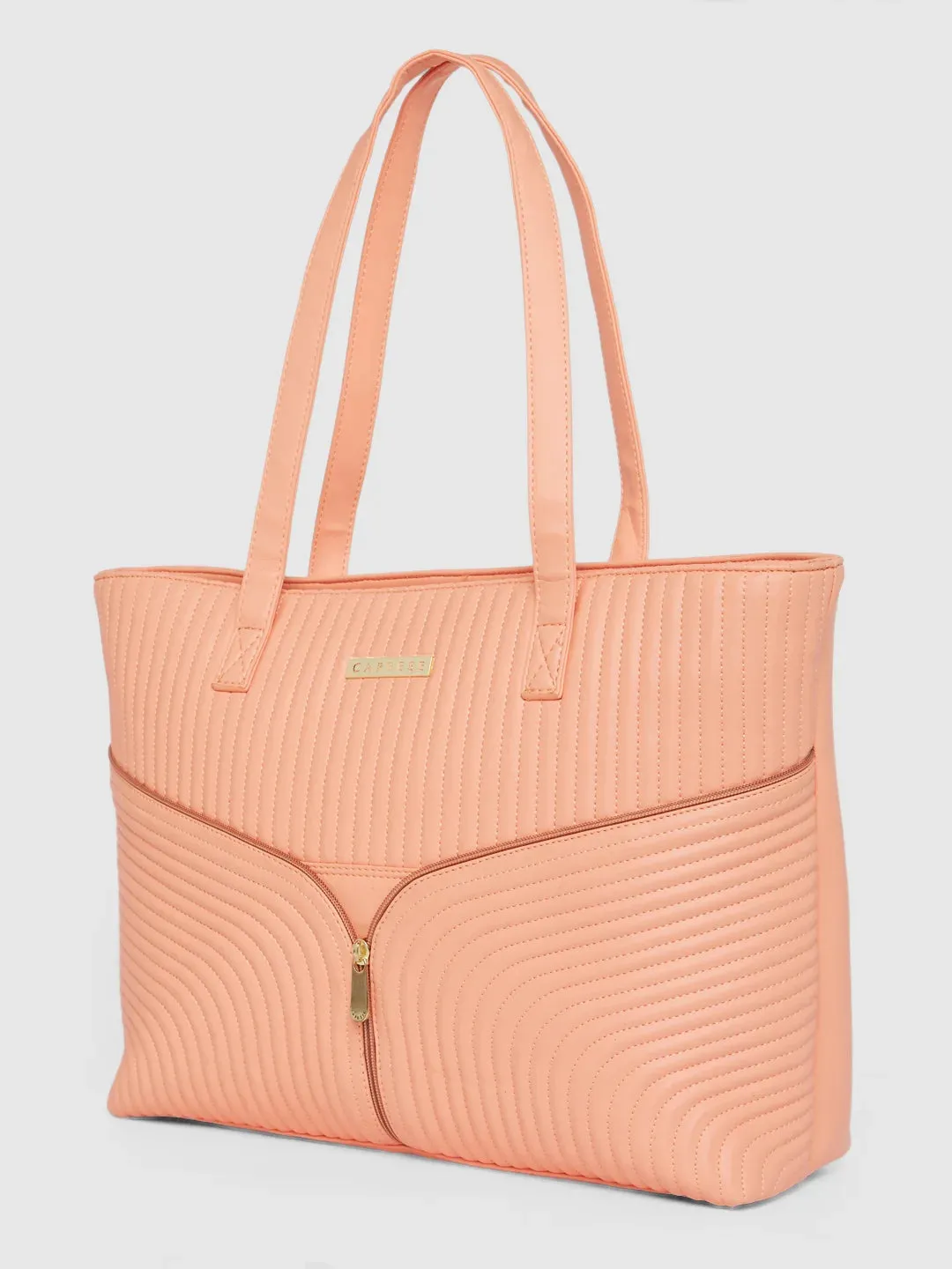 Caprese Marvel Tote Large Coral