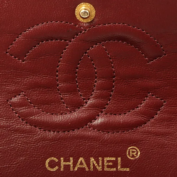 Chanel 1985~1990 Made Classic Flap Chain Bag 23Cm Black