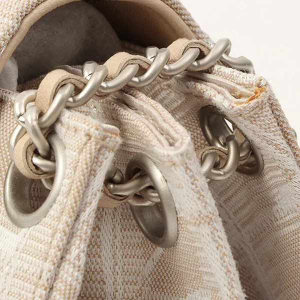 Chanel Around 2002 Made New Travel Line Matelasse Plate Chain Bag