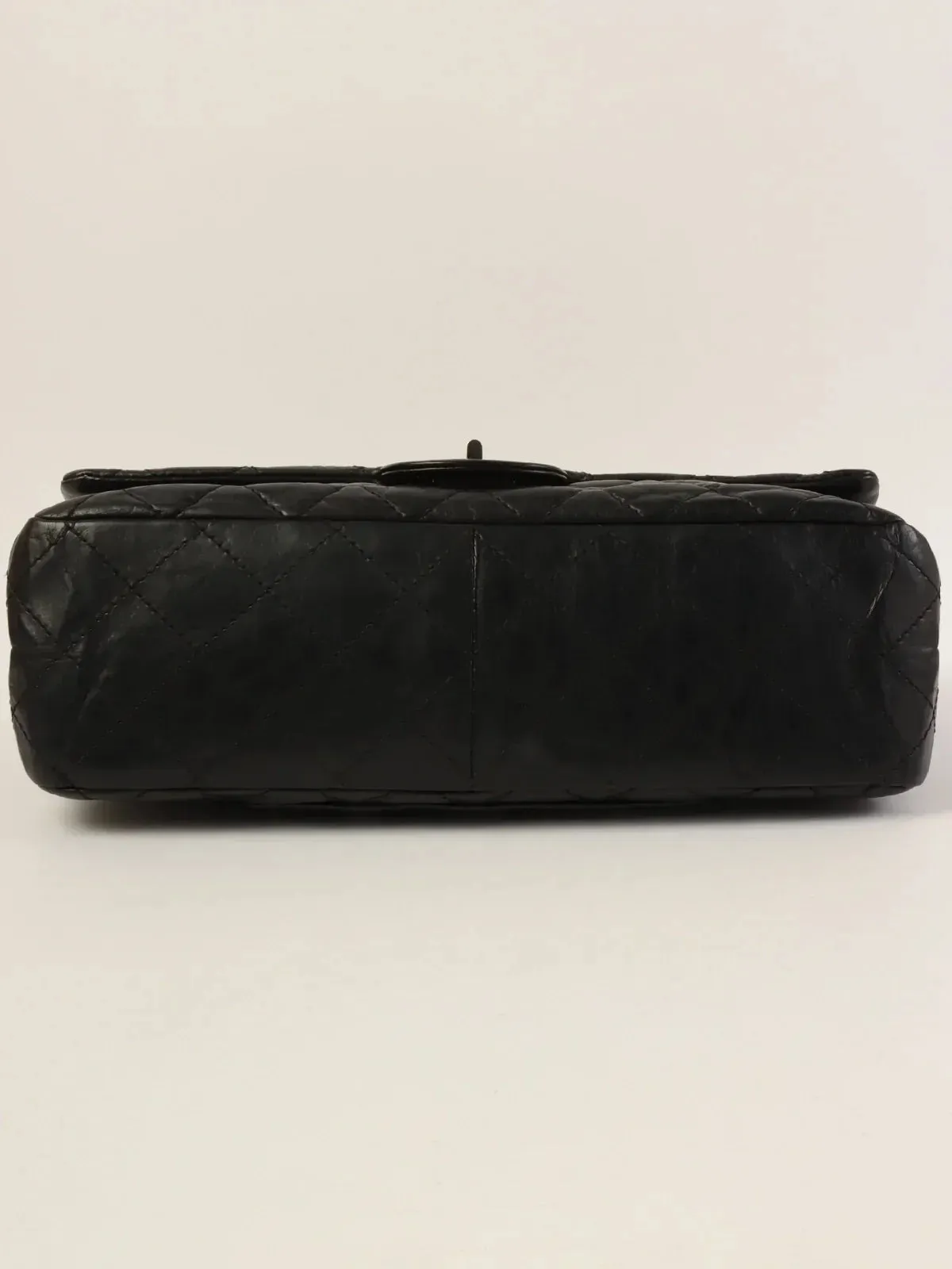 CHANEL Around 2011 Made 2.55 Chain Shoulder Bag Black