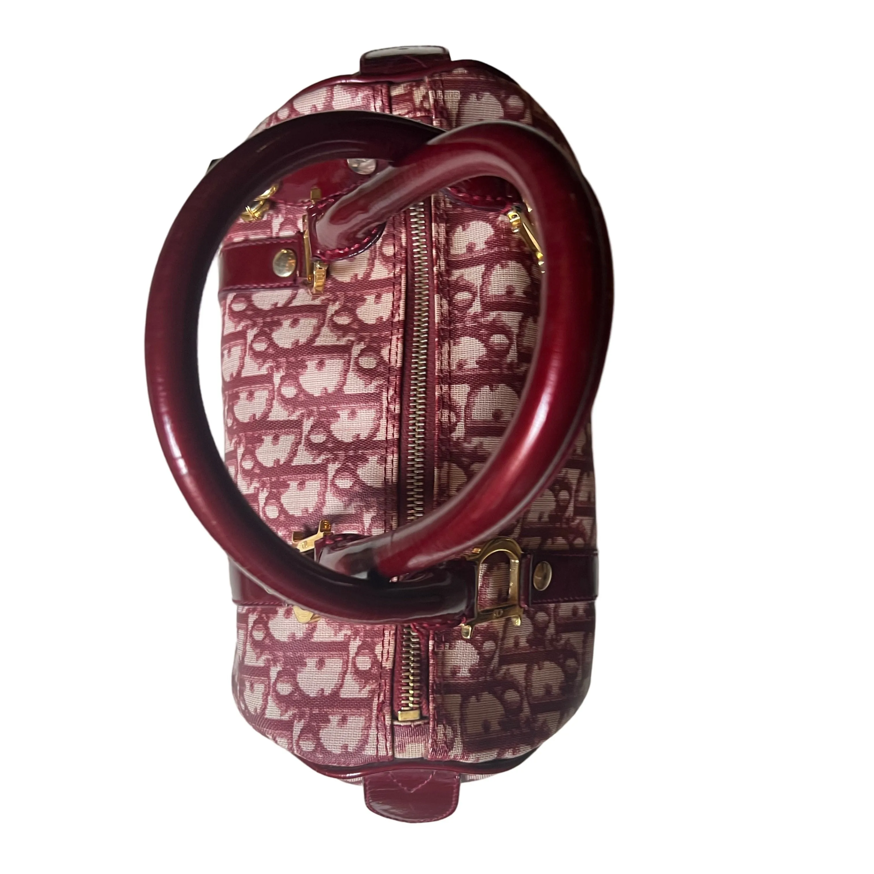 Christian Dior Boston Bag Bordeaux