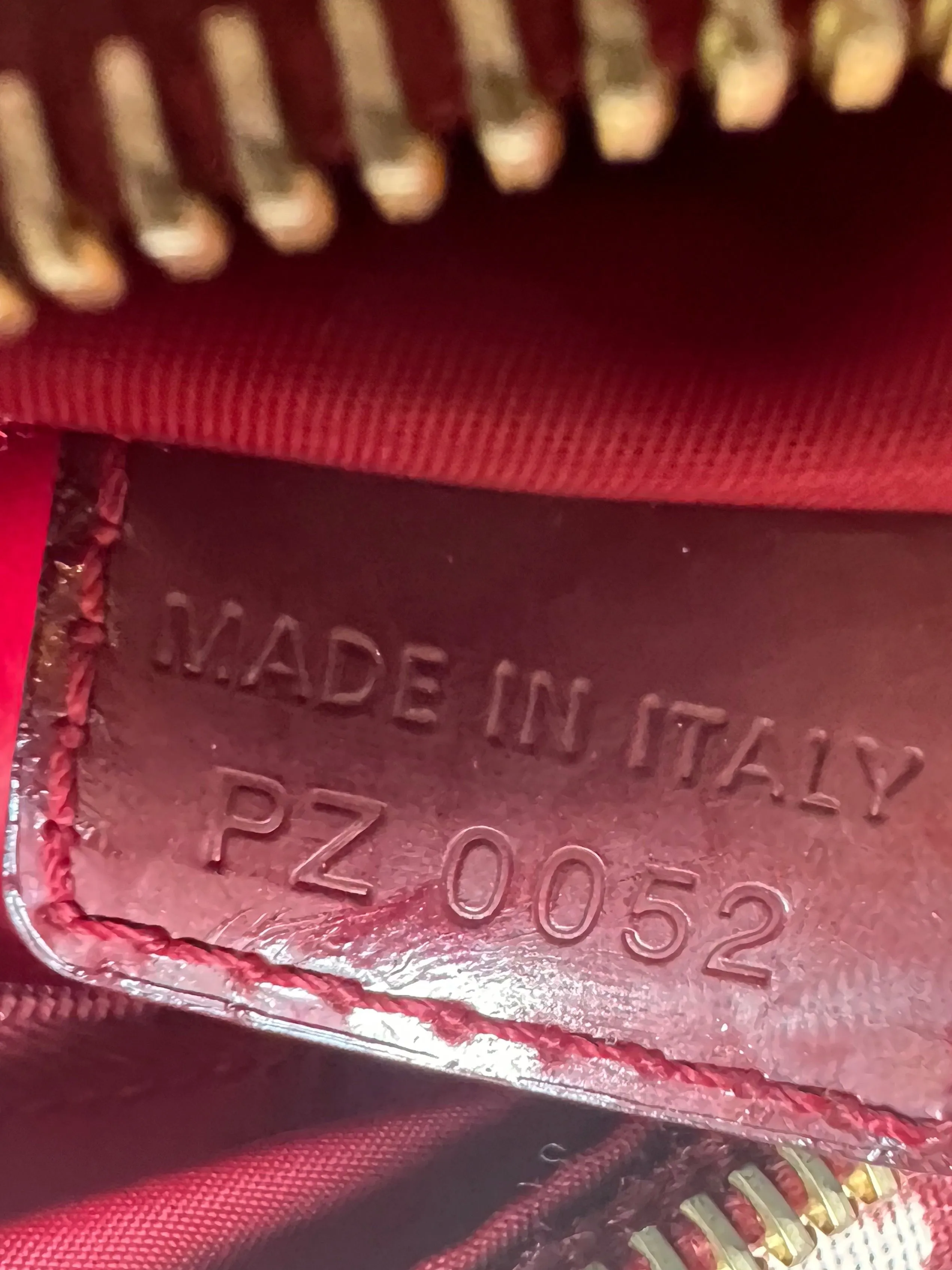 Christian Dior Boston Bag Bordeaux