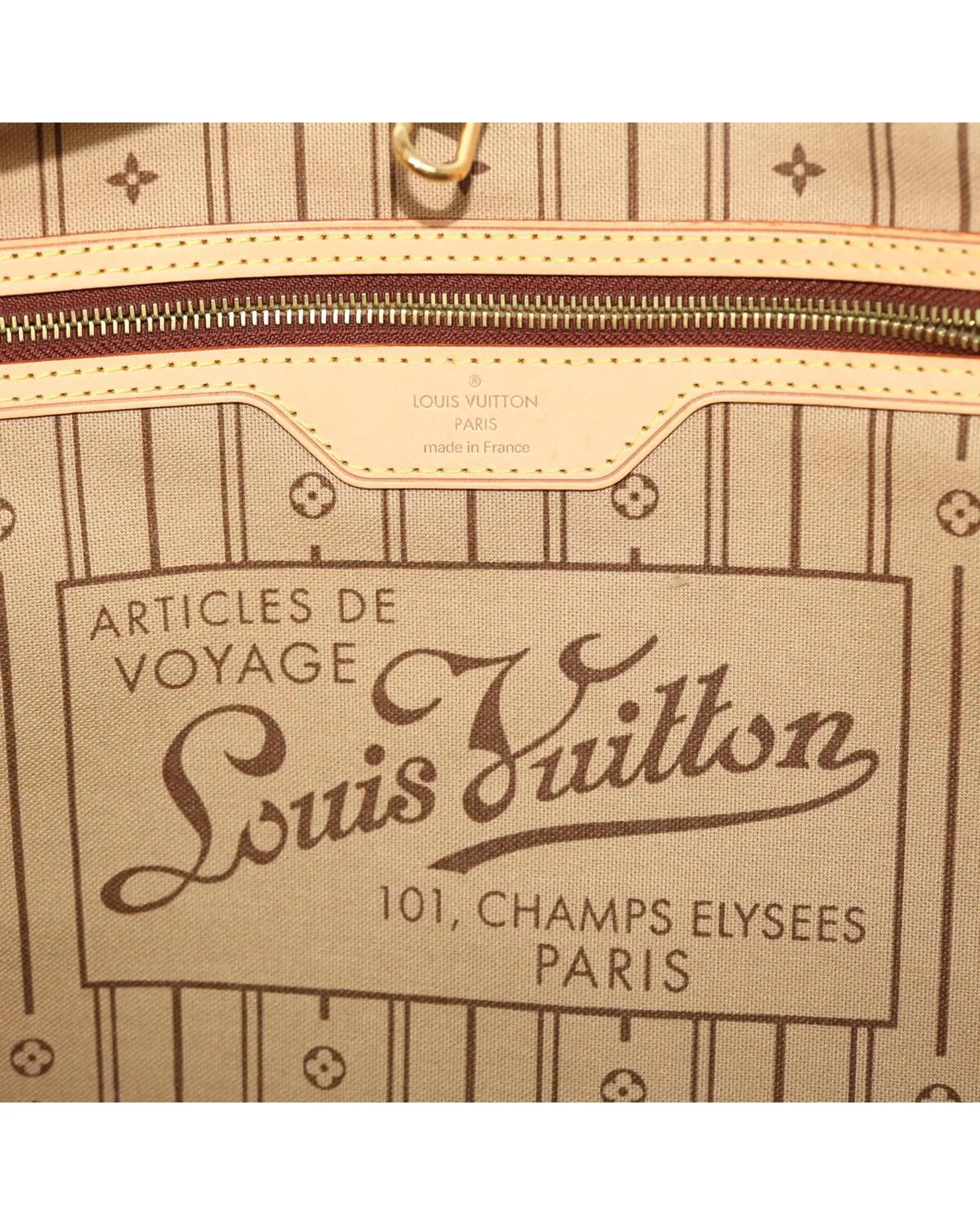 Classic Monogram Tote Bag with Spacious Interior