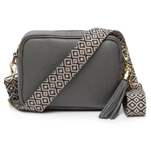 Crossbody Slate (Knitted Diamond Strap)