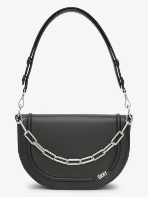 DKNY Women Black Solid Handbag