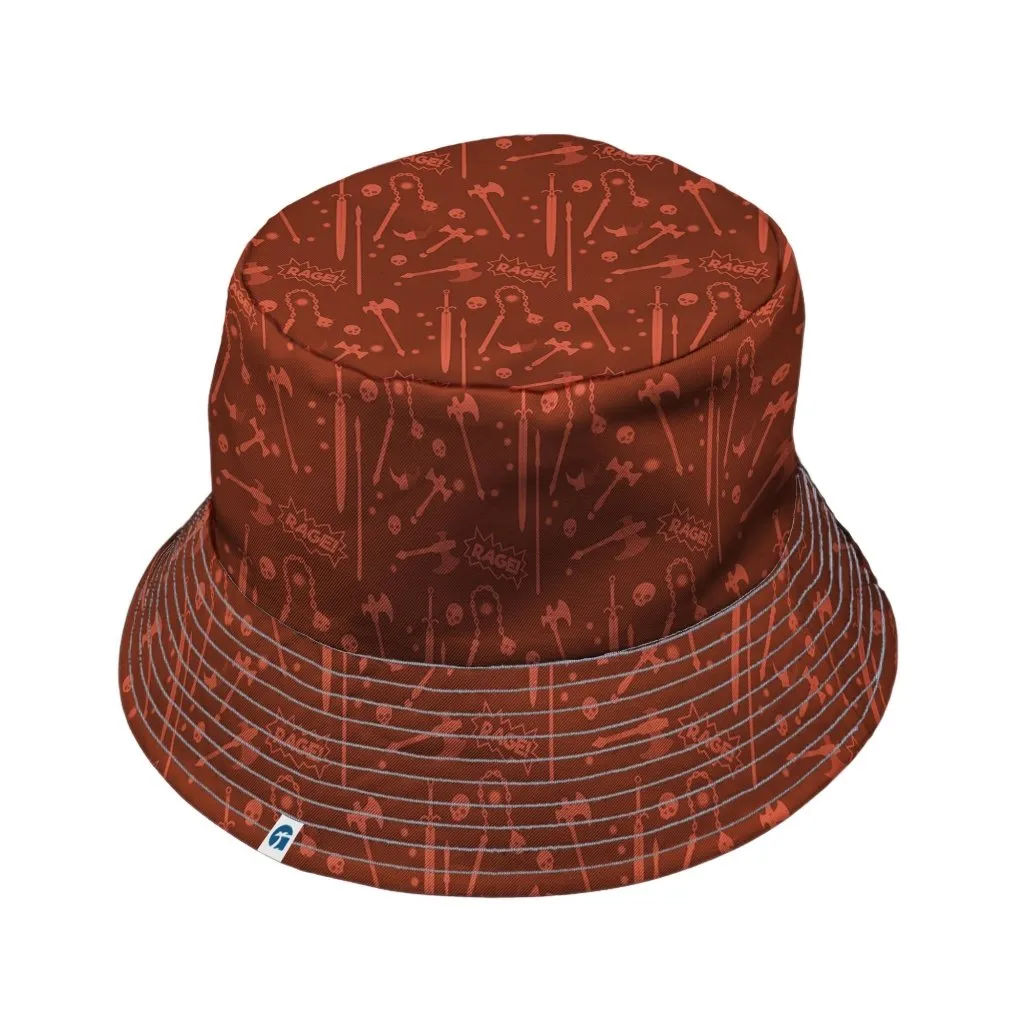 Dnd Barbarian Class Bucket Hat