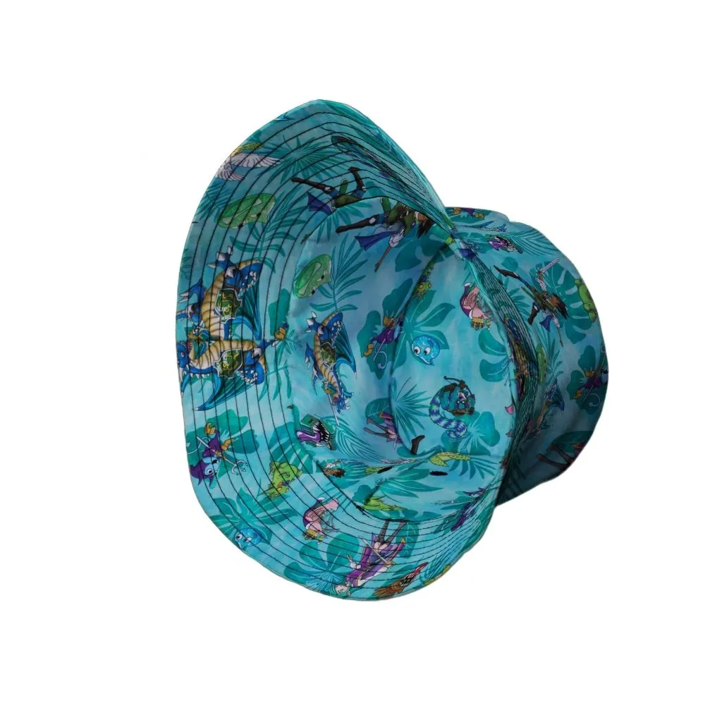 Dnd Cartoon Quest Bucket Hat