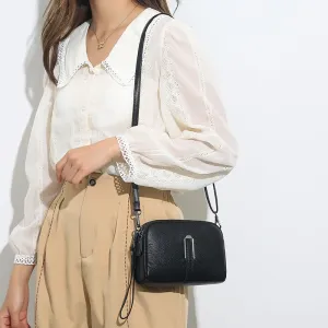 Everyday Basic Multi-pocket Messenger Crossbody Bags