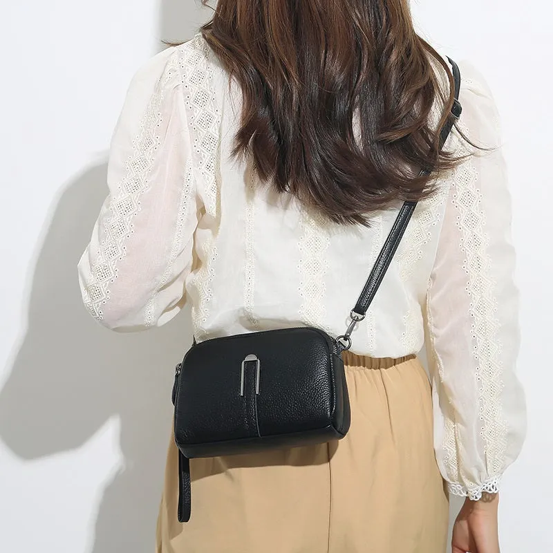 Everyday Basic Multi-pocket Messenger Crossbody Bags