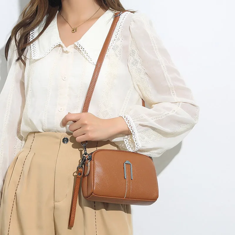 Everyday Basic Multi-pocket Messenger Crossbody Bags