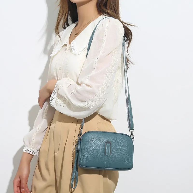 Everyday Basic Multi-pocket Messenger Crossbody Bags