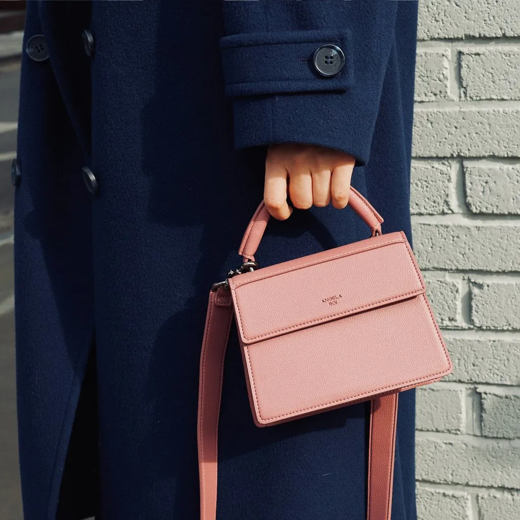 Hamilton Satchel Micro with Signet in Black