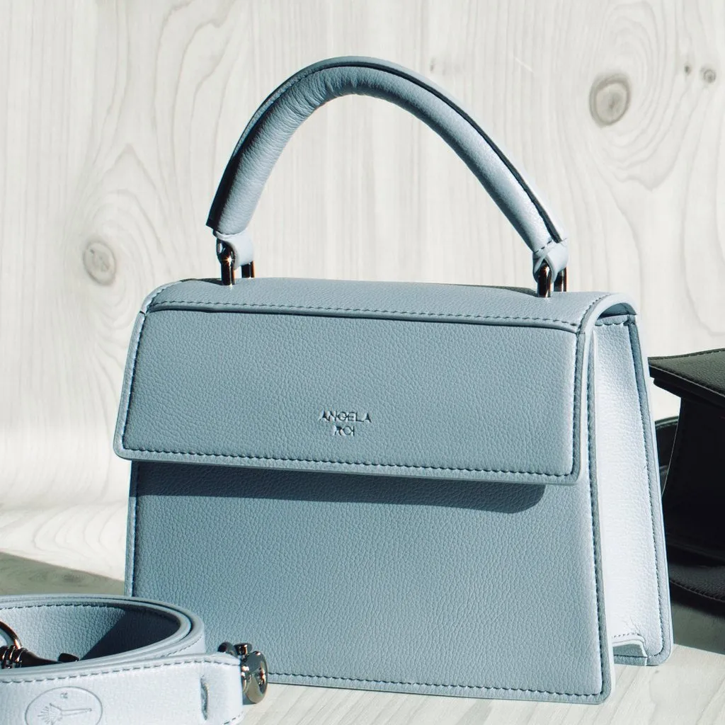 Hamilton Satchel Micro with Signet in Black
