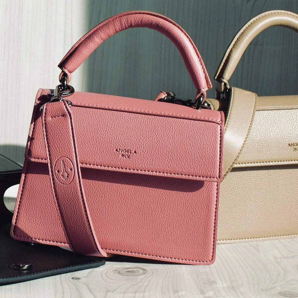 Hamilton Satchel Micro with Signet in Black
