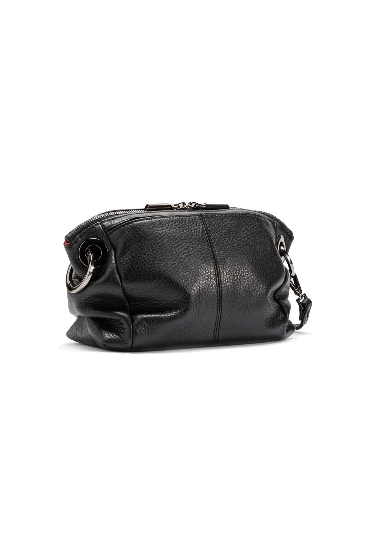 Hammitt Daniel Crossbody Clutch Small 17466 | Black/Gunmetal
