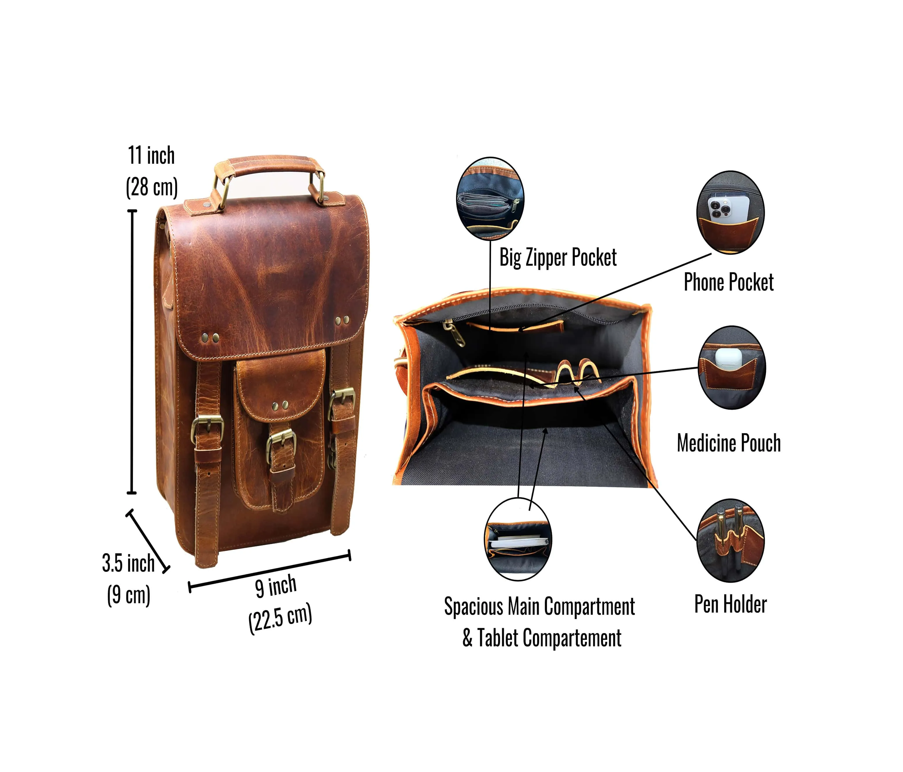 Indiana Jones Satchel - 11"