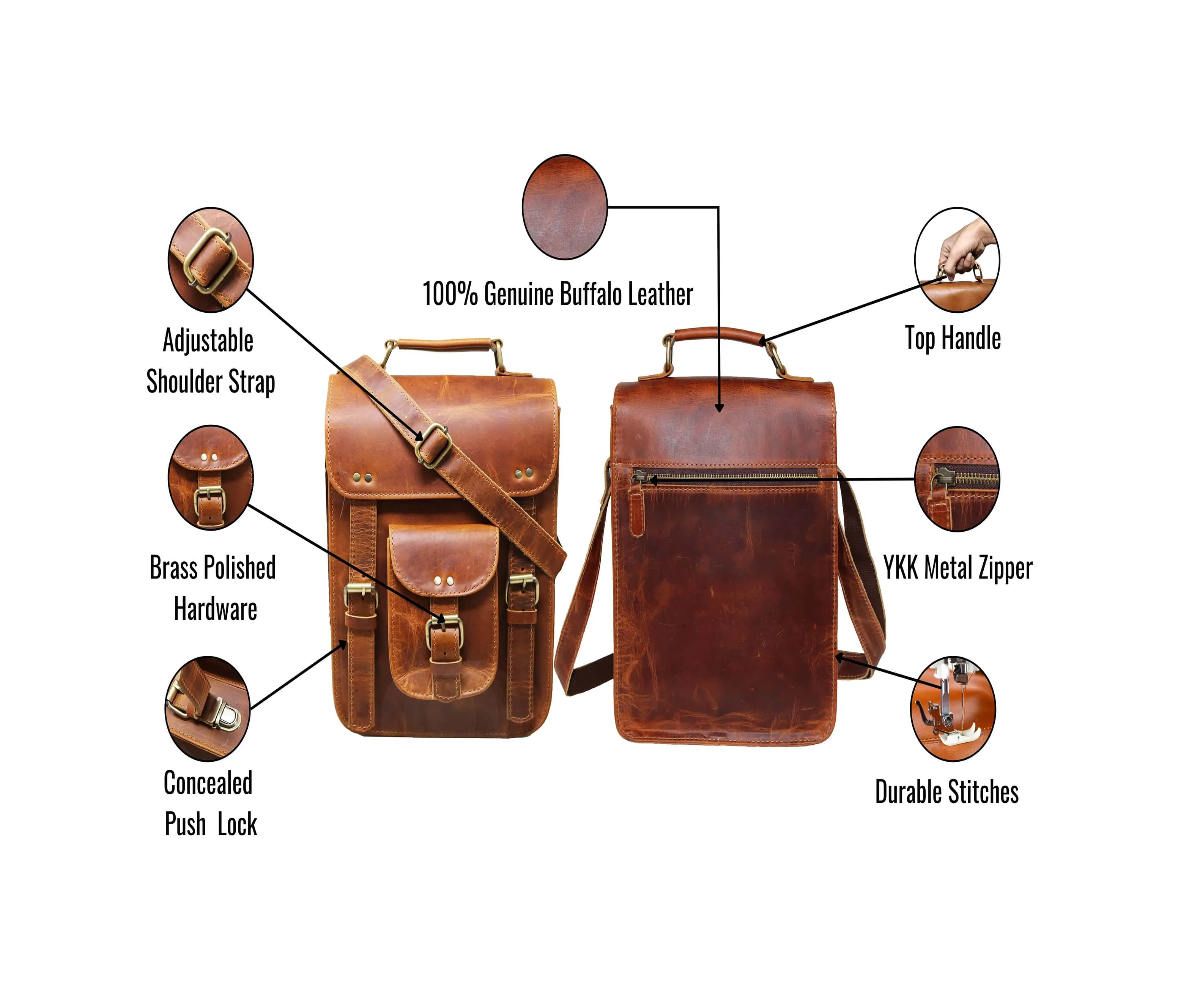 Indiana Jones Satchel - 11"