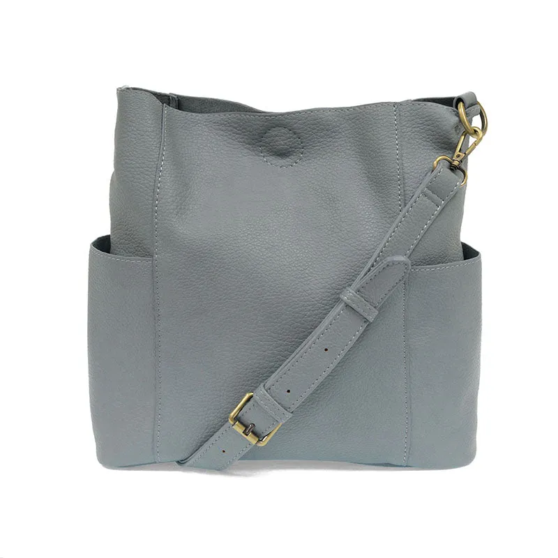Kayleigh Side Pocket Bucket Bag
