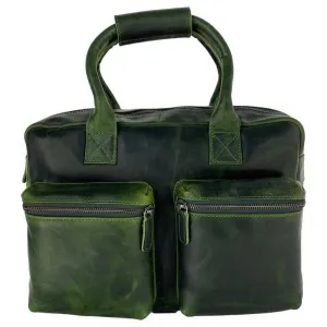 Larry Men's Supple Cowhide Leather Large Western Bag