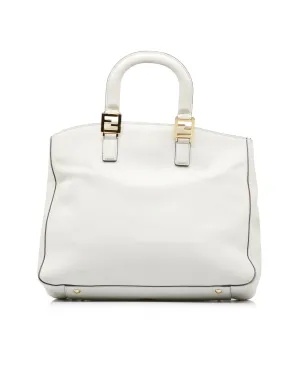 Leather Glacier Tote with Detachable Strap