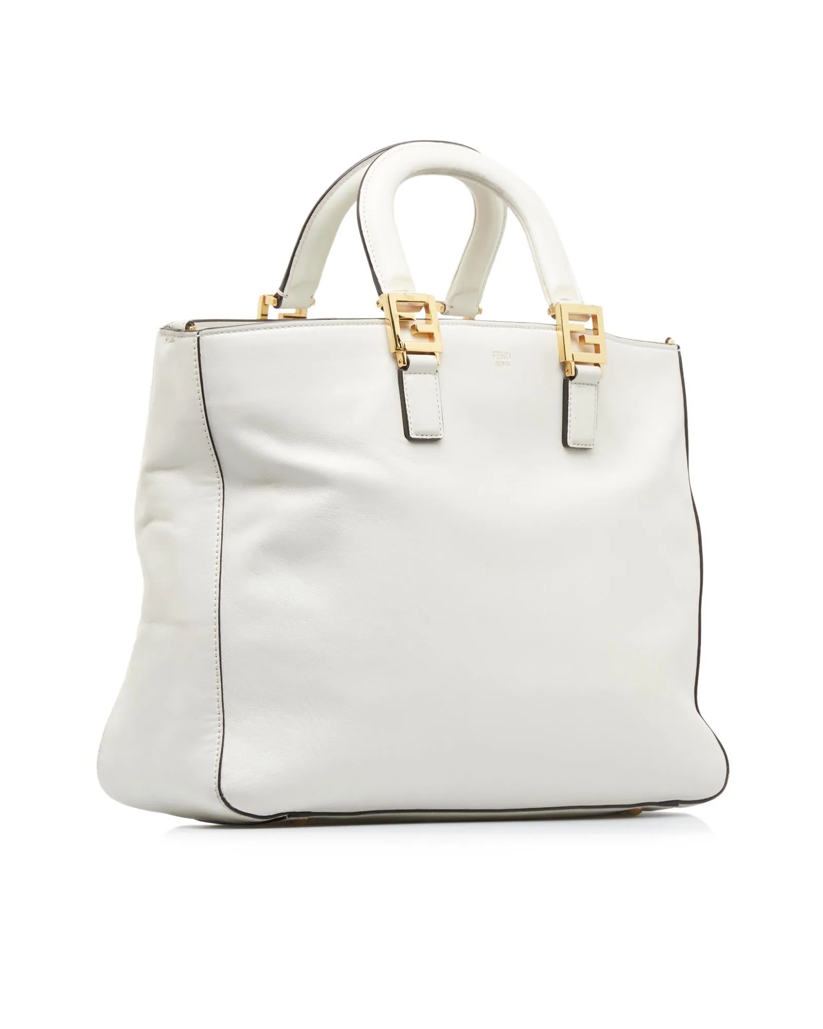 Leather Glacier Tote with Detachable Strap