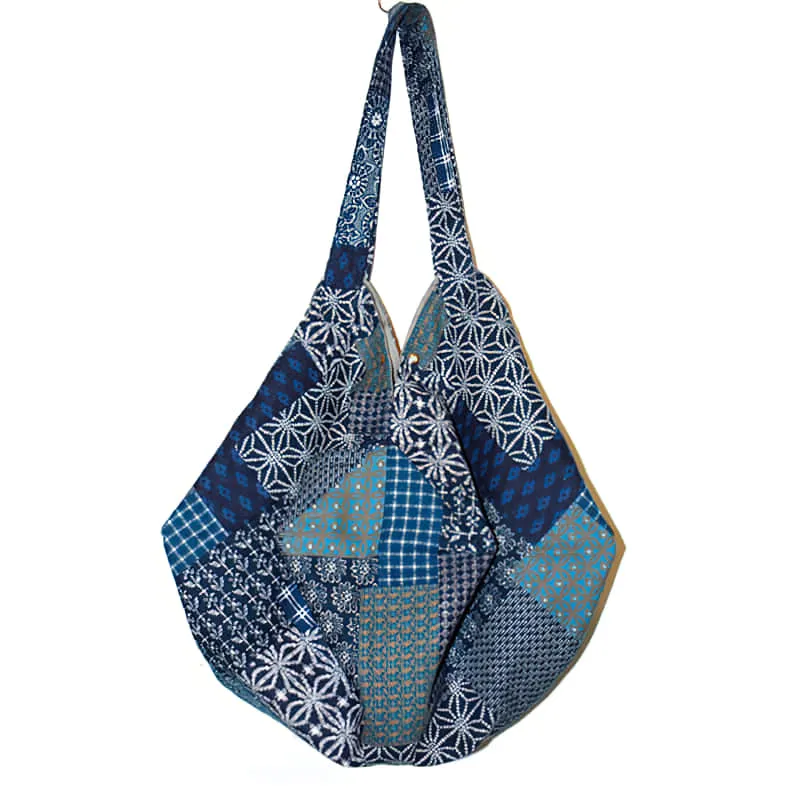 Leisure linen cotton large capacity beach bag