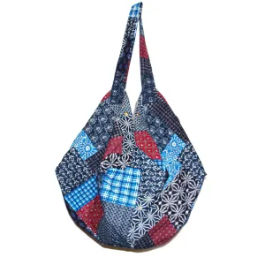 Leisure linen cotton large capacity beach bag
