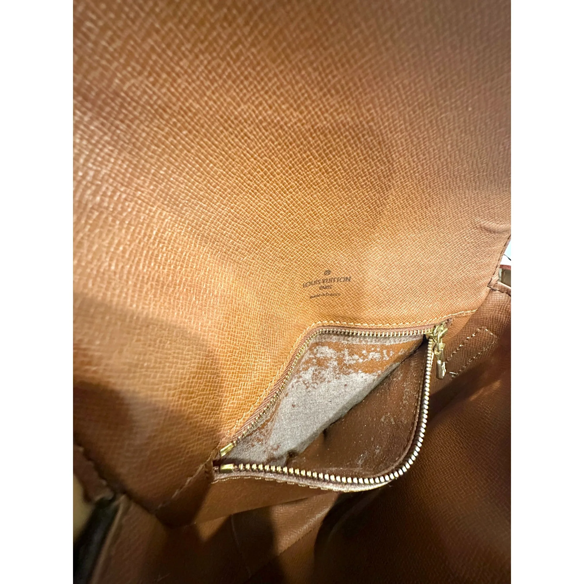 Louis Vuitton Chantilly PM Brown Monogram Leather Shoulder Bag