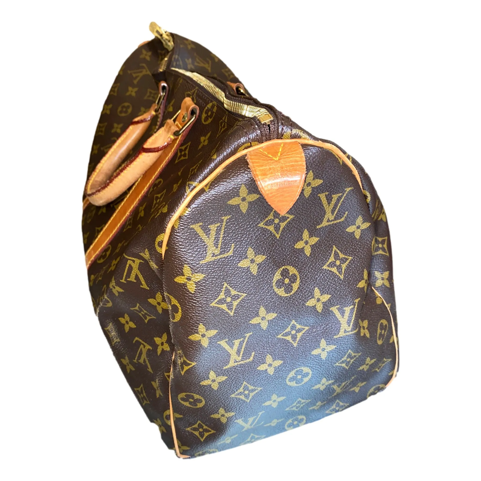 Louis Vuitton Monogram Brown Canvas Keepall 45
