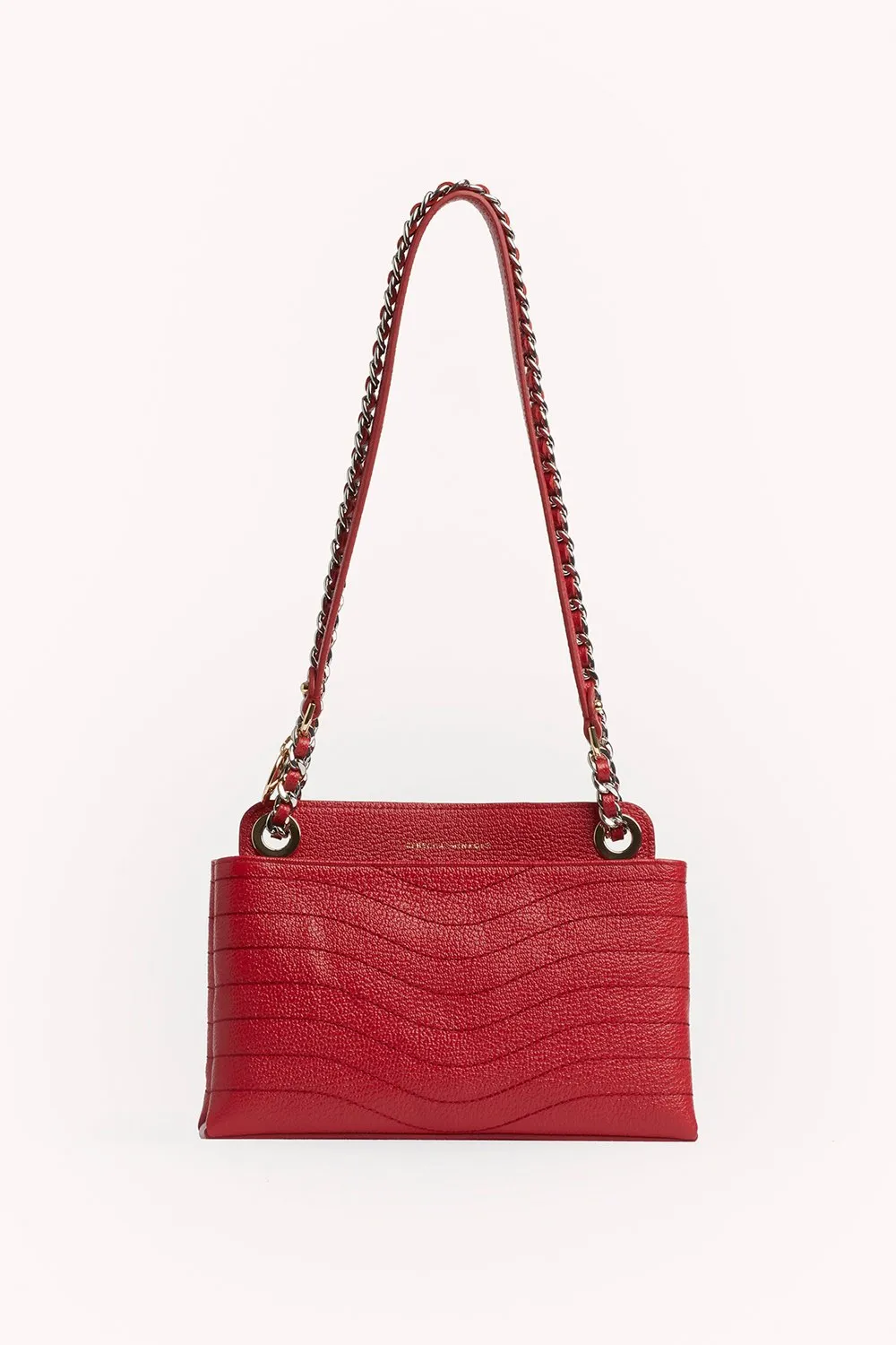 M.A.B. Wave Double Zip Crossbody