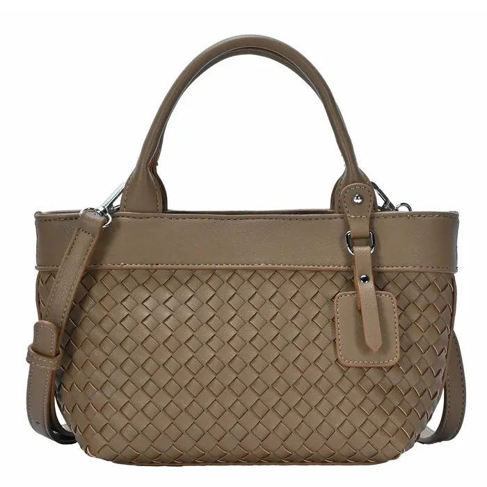 Marie Woven Crossbody Handbag