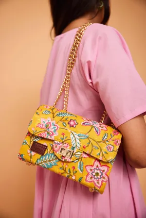 Mimosa Martini Satchel Bag