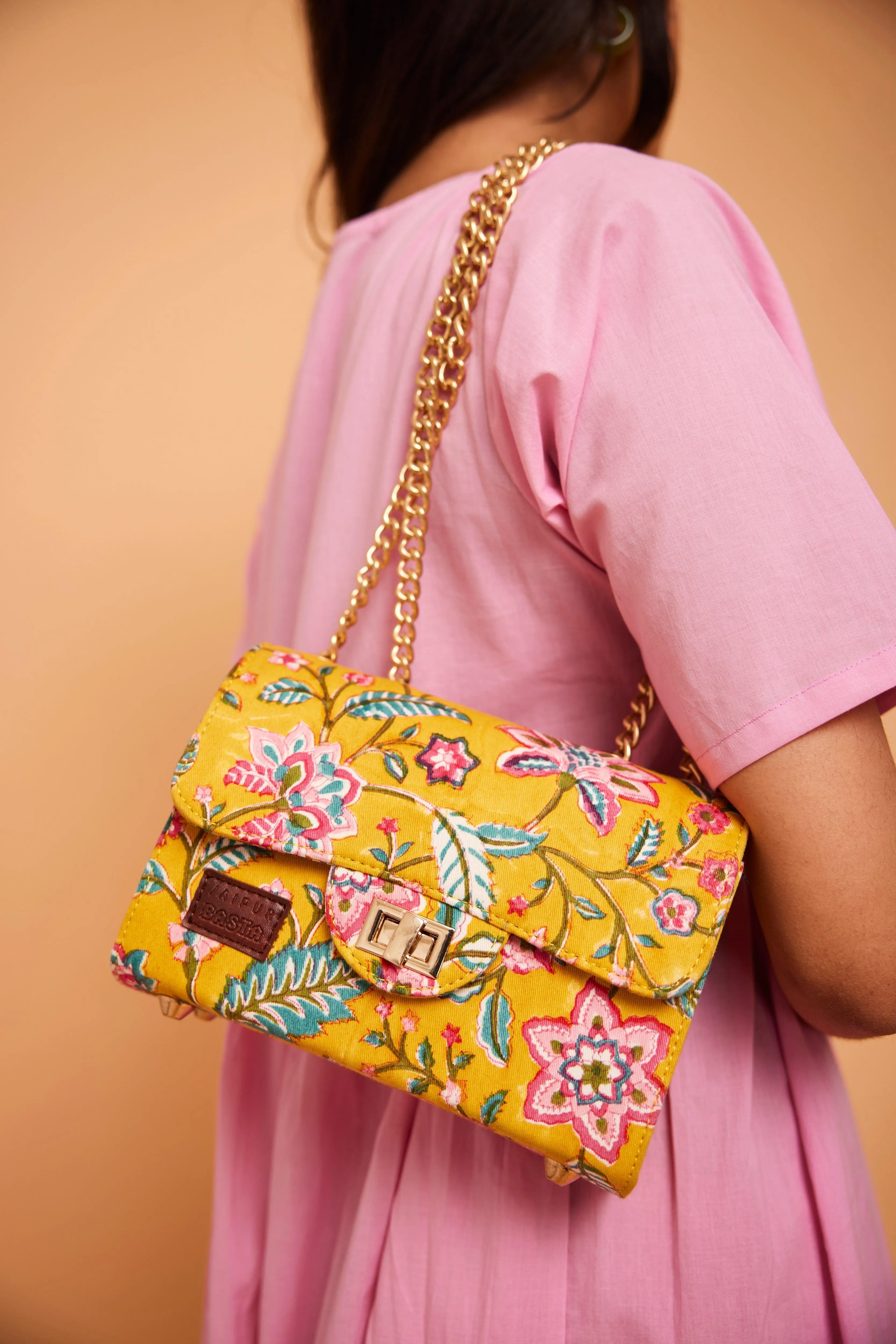 Mimosa Martini Satchel Bag