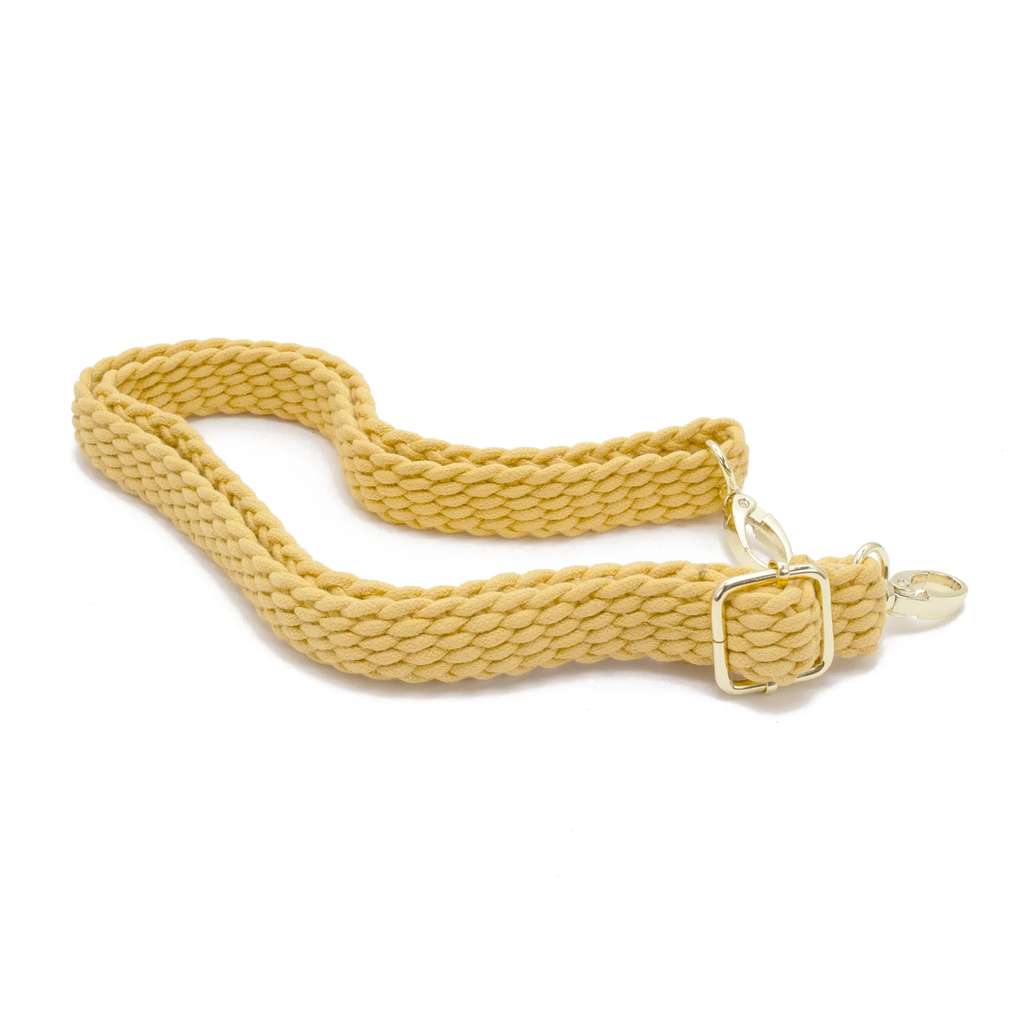 Mustard Braided Strap
